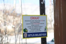 Bitlis Belediyesi temizlik kampanyası başlattı
