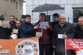 Mısır hapishanelerindeki insanlar için Bitlis’te basın açıklaması yapıldı
