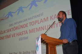 Tatvan Can Hastanesi çalışanları için seminer düzenlendi