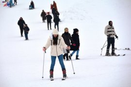 Bitlis’teki Kayak Merkezinde Yarıyıl Tatili Boyunca Yoğunluk Yaşandı