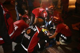 Bitlis'te Tünel İçinde Trafik Kazası Tatbikatı Yapıldı