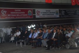 Tatvan’da 15 Temmuz programı düzenlendi