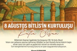Vali Karakaya’nın ‘Bitlis’in Kurtuluş Yılı Dönümü’ Mesajı
