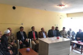 Vali Ustaoğlu Güroymak’ta 2 taziye ziyaretinde bulundu