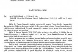 Tatvan yeni devlet hastanesine kavuşuyor