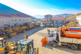 Bitlis Belediyesi Kış Hazırlıklarını Tamamladı