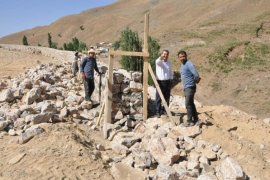 Günkırı’daki mezarlıklarda çevre düzenlemesi yapıldı