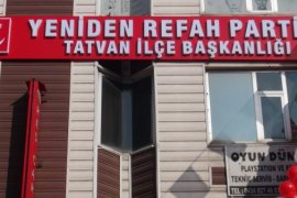 Yeniden Refah Partisi’nin Tatvan İlçe Başkanlığı Açılışı Yapıldı