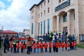 Cumhuriyet Anaokulu Öğrencileri Emniyet Müdürlüğünü Ziyaret Etti