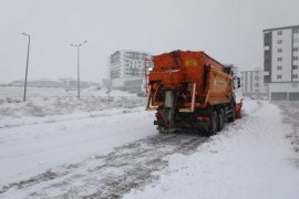 Bitlis’te Yoğun Kar Yağışı