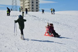 Rahva’da kayak etkinliği düzenlendi