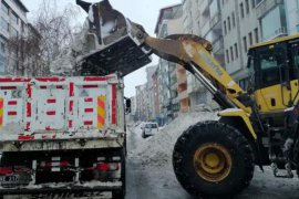 Tatvan’da Karla Mücadele Çalışmaları Sürüyor