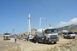 Tatvan'da Otogar Temeli Atıldı