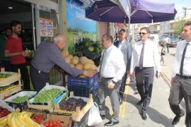 Bitlis Valisi İsmail Ustaoğlu, Ahlat'ı ziyaret etti.