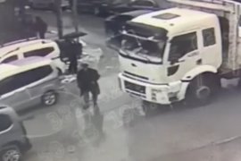 Tırın Çarptığı Yaya Yaralandı