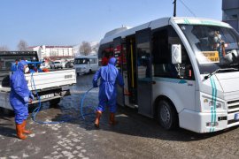 Tatvan Belediyesi’nden korona virüs tedbiri