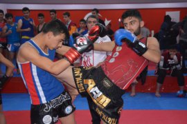 Tatvan’da uluslararası Muaythai kampı düzenlendi