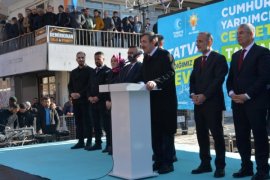 Cumhurbaşkanı Yardımcısı Cevdet Yılmaz’ın Bitlis Ziyareti