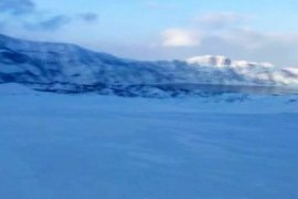 Nemrut Dağı'nda Kış Kampı Yaptılar