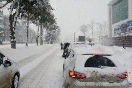 Tatvan’da kar yağışı nedeniyle eğitime ara verildi