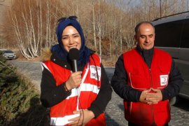 Nemrut’taki ayılar kavurma ile beslendi