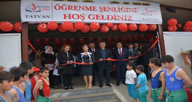 Tatvan’da “Öğrenme Şenliği” etkinlikleri düzenlendi