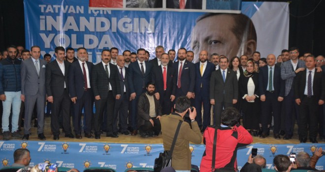 AK Parti 7. Olağan Tatvan İlçe Kongresi gerçekleştirildi