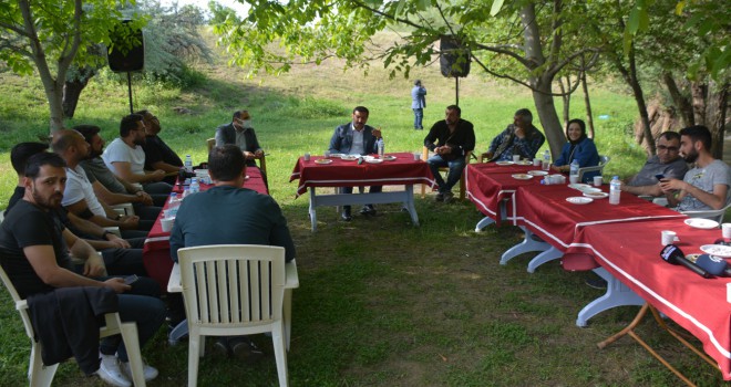 Başkan Geylani Basın Mensuplarıyla Biraraya Geldi