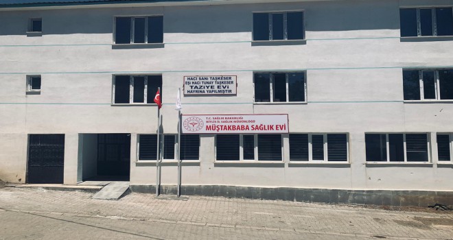 Bitlis İl Merkezinde Yeni Bir Sağlık Evi Hizmete Açıldı