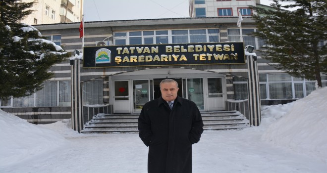 Tatvan Belediyesi’nin karla mücadele çalışmaları