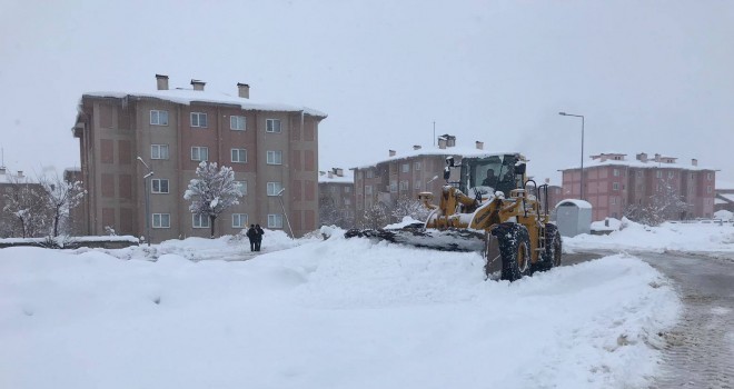 Bitlis’te karla mücadele çalışmaları