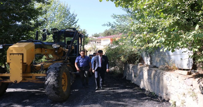 Başkan Tanğlay, çalışmaları yakından takip ediyor