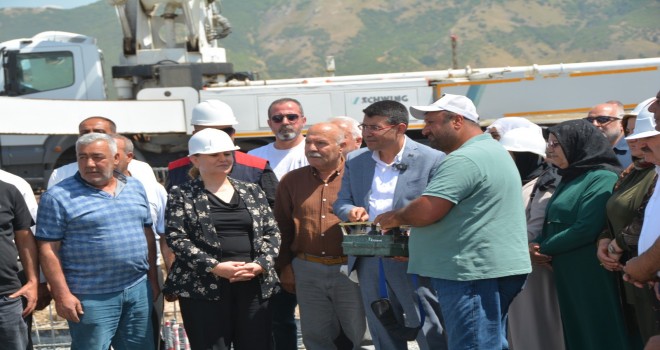 Tatvan'da Otogar Temeli Atıldı