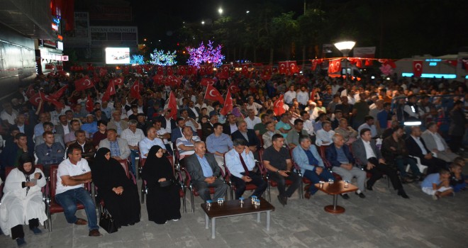 Tatvan’da 15 Temmuz programı düzenlendi