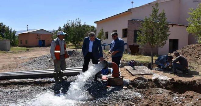 Tatvan Belediyesi’nin sondaj çalışmaları