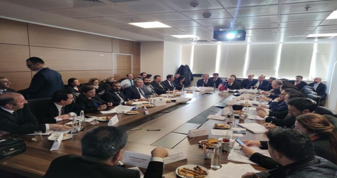 Başkan Geylani, Van Gölü’nün koruması ile ilgili Ankara’da düzenlenen toplantıya katıldı
