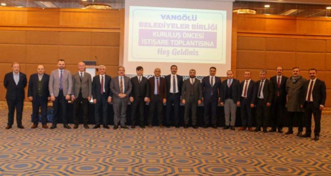 Van Gölü Belediyeler Birliği İstişare Toplantısının İkincisi Edremit'te Yapıldı