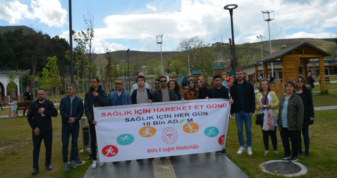 Sağlık İçin Hareket Et Yürüyüşü Yapıldı