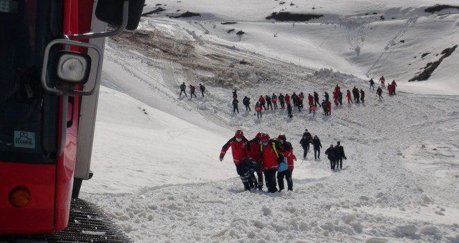 Bitlis’te Kapsamlı Bir Şekilde Çığ Tatbikatı Yapıldı