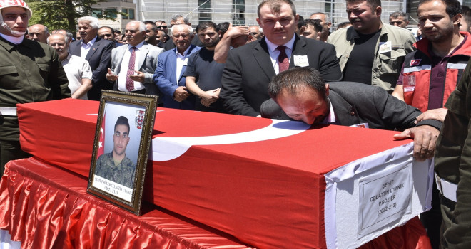 Pençe-Kilit Operasyonu Şehidi Celalettin Uyanık Son Yolculuğuna Uğurlandı