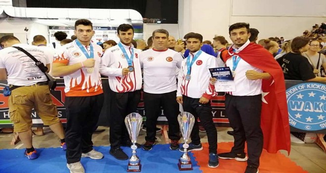 Bitlisli sporcular dünya ikincisi ve dünya üçüncüsü oldu