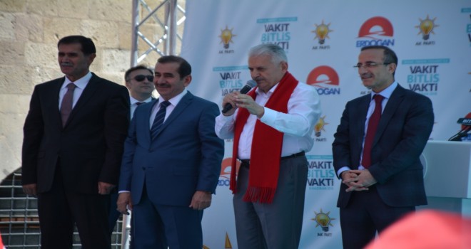 Başbakan Binali Yıldırım Bitlis’te