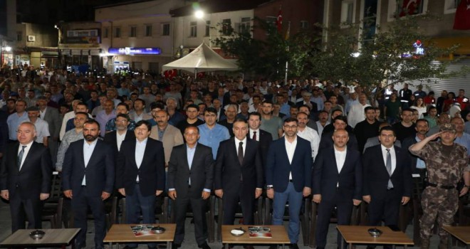 Bitlis’te 15 Temmuz programı düzenlendi
