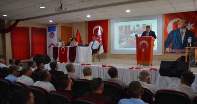 Şehit Gazi-Sen Eğitim Sendikası temsilcileri Bitlis’te buluştu