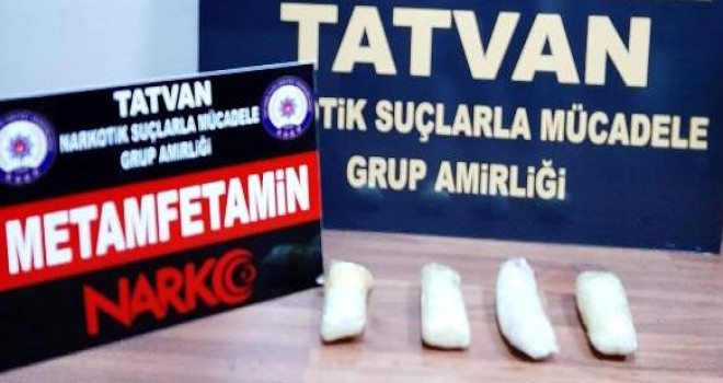 Tatvan’da 1 kilo 19 gram uyuşturucu ele geçirildi