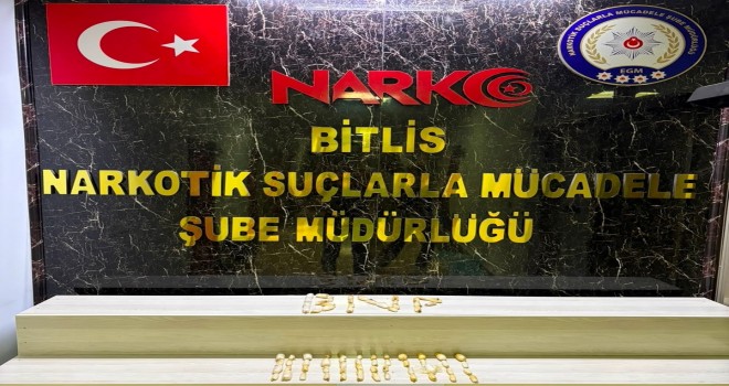 Tatvan'da 1 Kilo 392 Gram Metamfetamin Ele Geçirildi
