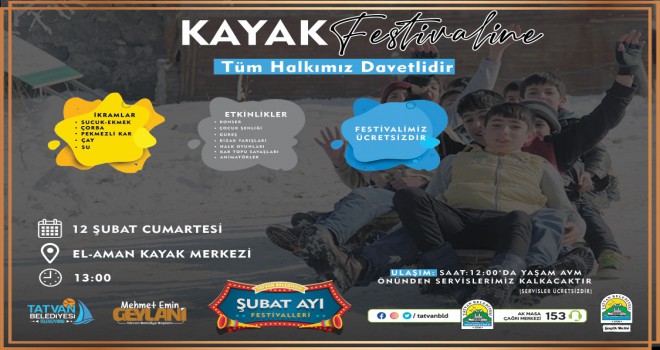 Cumartesi Günü Rahva Kayak Merkezi’nde Kayak Festivali Düzenlenecek