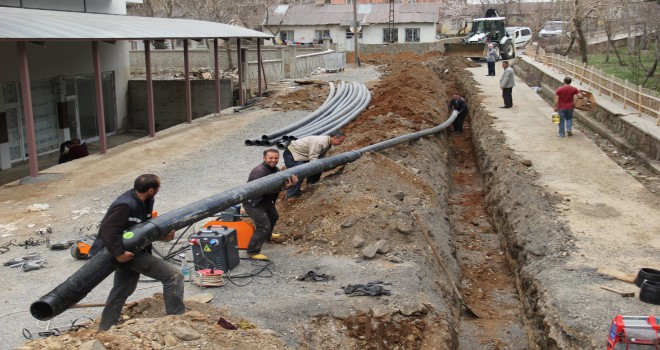 Başkan Tanğlay, kar yağana kadar çalışmaların sürdüreceğini belirtti