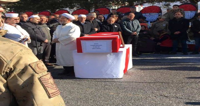 Bitlis şehidi Alparslan Kurt son yolculuğuna uğurlandı