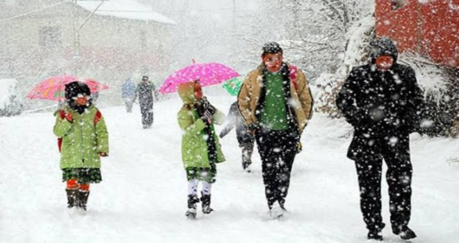 Tatvan’daki Okullar Yarın Tatil